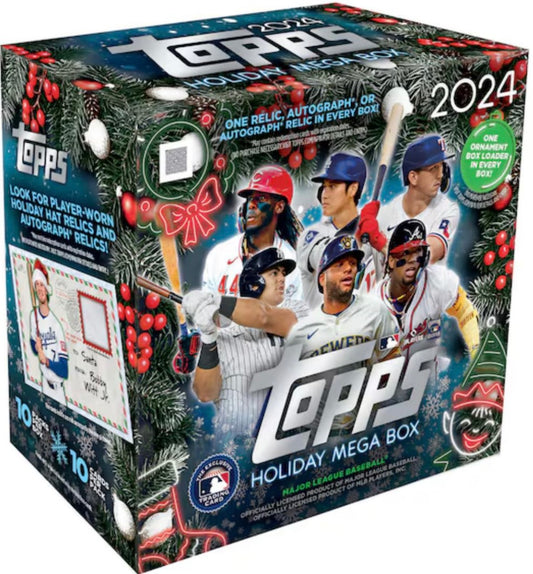 2024 Topps Baseball Mega Box (Holiday Edition)